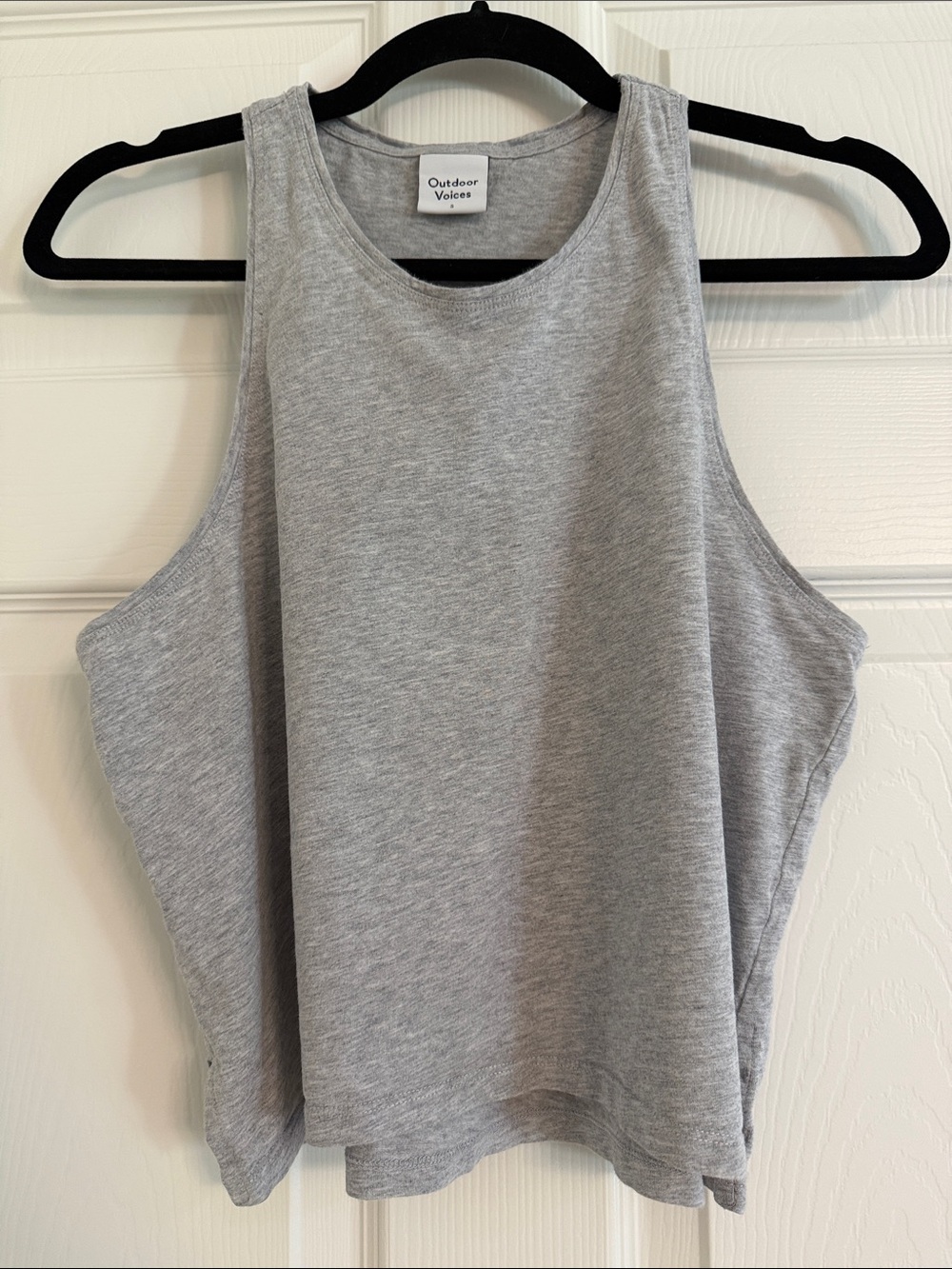 Outdoor Voices | Heather Grey Racerback Tank